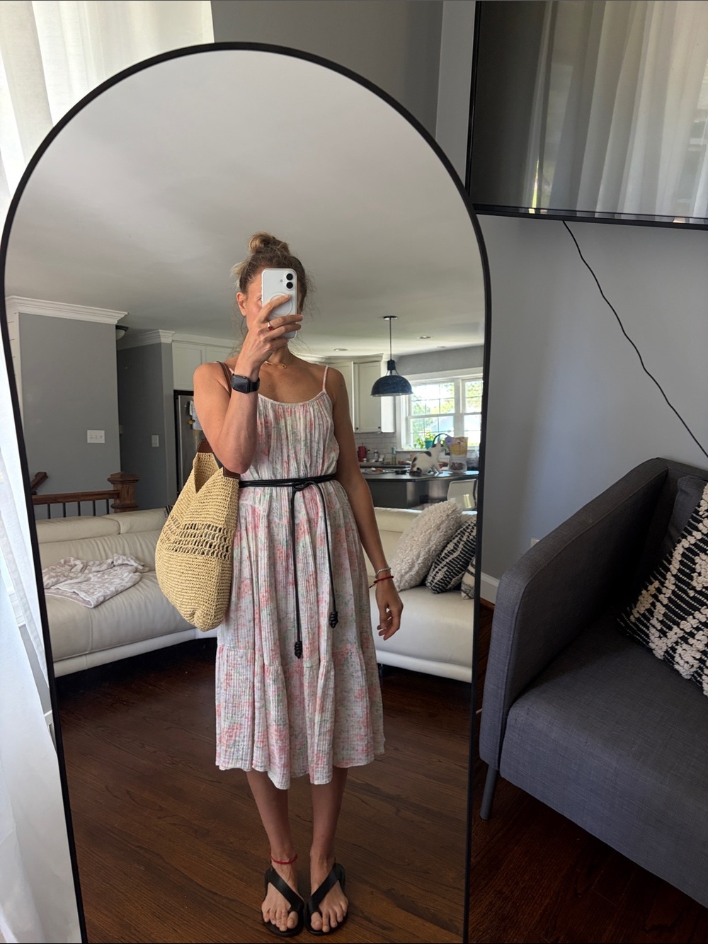 Cotton flower dress